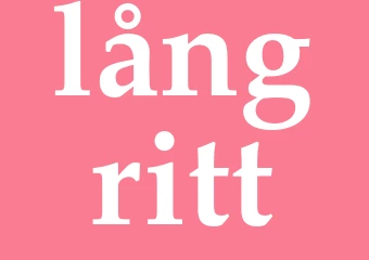 Synonym långritt