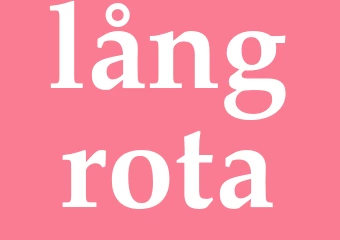 Synonym långrota