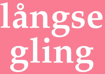 Synonym långsegling