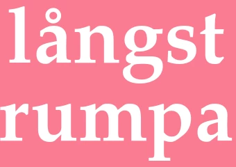 Synonym långstrumpa