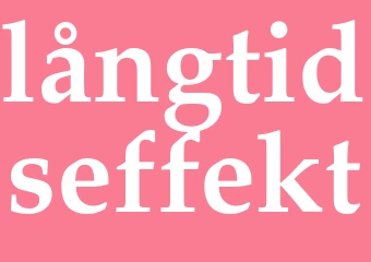 Synonym långtidseffekt