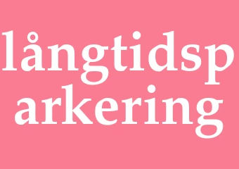 Synonym långtidsparkering