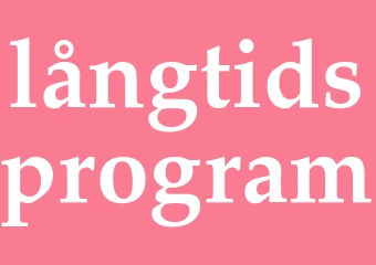 Synonym långtidsprogram