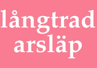 Synonym långtradarsläp