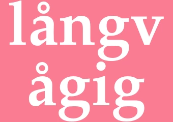 Synonym långvågig