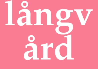 Synonym långvård
