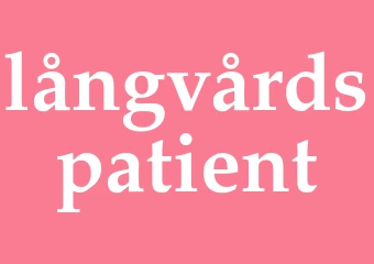 Synonym långvårdspatient