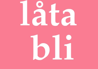 Synonym låta bli