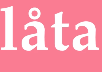 Synonym låta