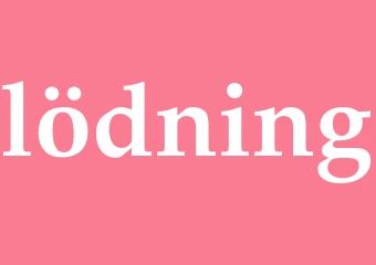 Synonym lödning