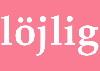 Synonym löjlig