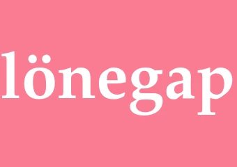Synonym lönegap