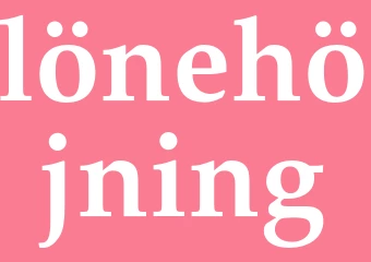 Synonym lönehöjning