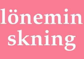 Synonym löneminskning