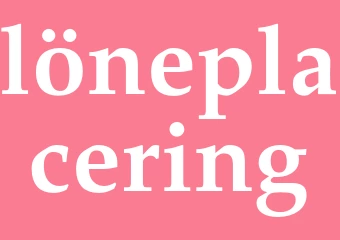 Synonym löneplacering