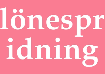 Synonym lönespridning