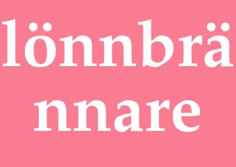 Synonym lönnbrännare