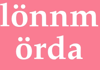 Synonym lönnmörda