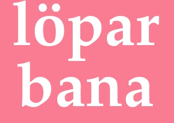 Synonym löparbana
