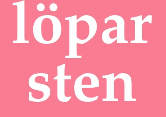 Synonym löparsten