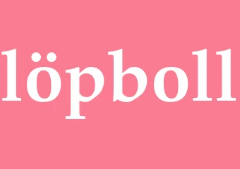 Synonym löpboll
