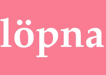 Synonym löpna