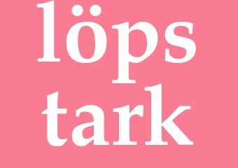 Synonym löpstark