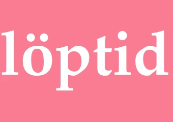 Synonym löptid