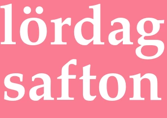 Synonym lördagsafton