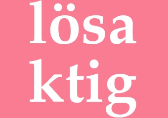 Synonym lösaktig