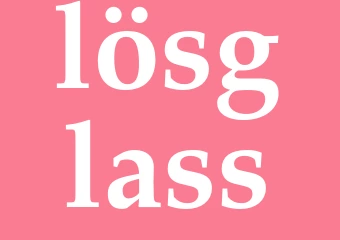 Synonym lösglass