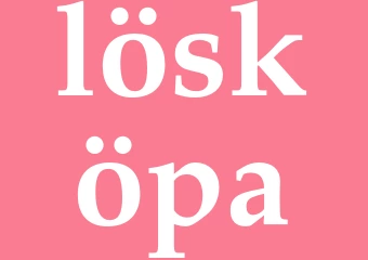 Synonym lösköpa