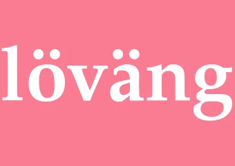 Synonym löväng