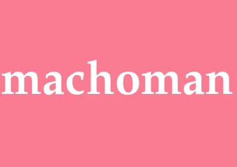 Synonym machoman