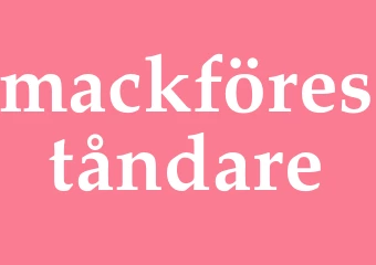 Synonym mackföreståndare