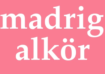 Synonym madrigalkör