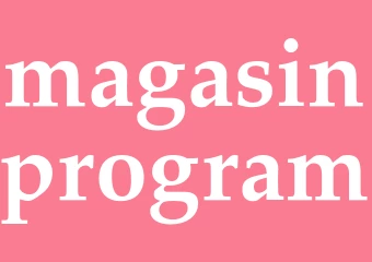 Synonym magasinprogram