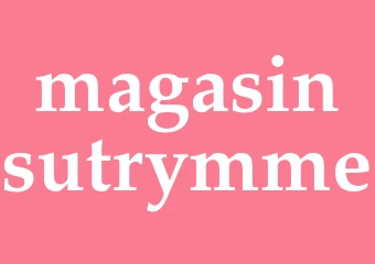 Synonym magasinsutrymme
