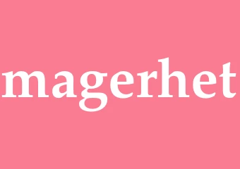 Synonym magerhet