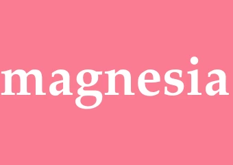 Synonym magnesia