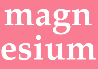 Synonym magnesium
