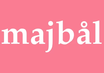 Synonym majbål