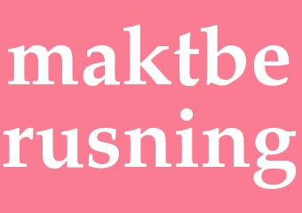 Synonym maktberusning