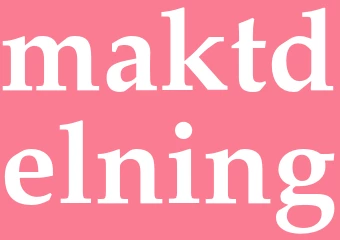 Synonym maktdelning