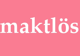 Synonym maktlös