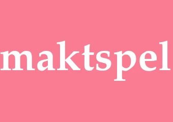 Synonym maktspel