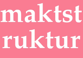 Synonym maktstruktur