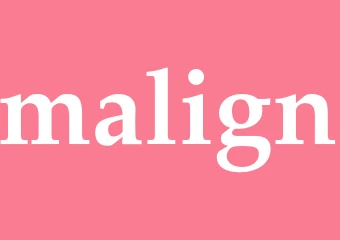 Synonym malign
