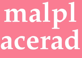 Synonym malplacerad