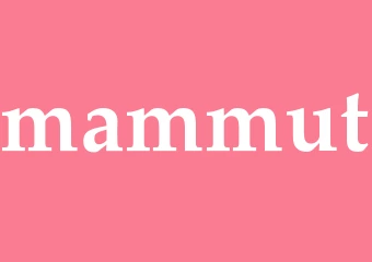 Synonym mammut